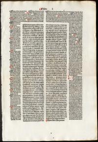 1489 Biblica Latina Cum Postillis